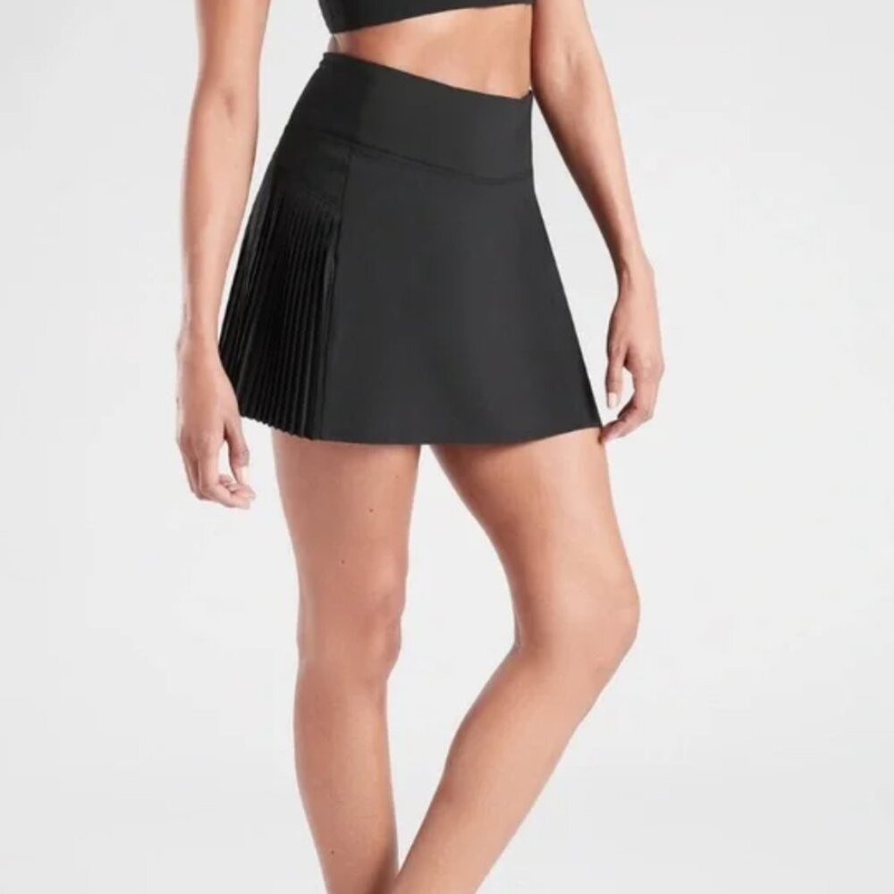 Athleta Backspin Pleated Tennis Skirt Skort